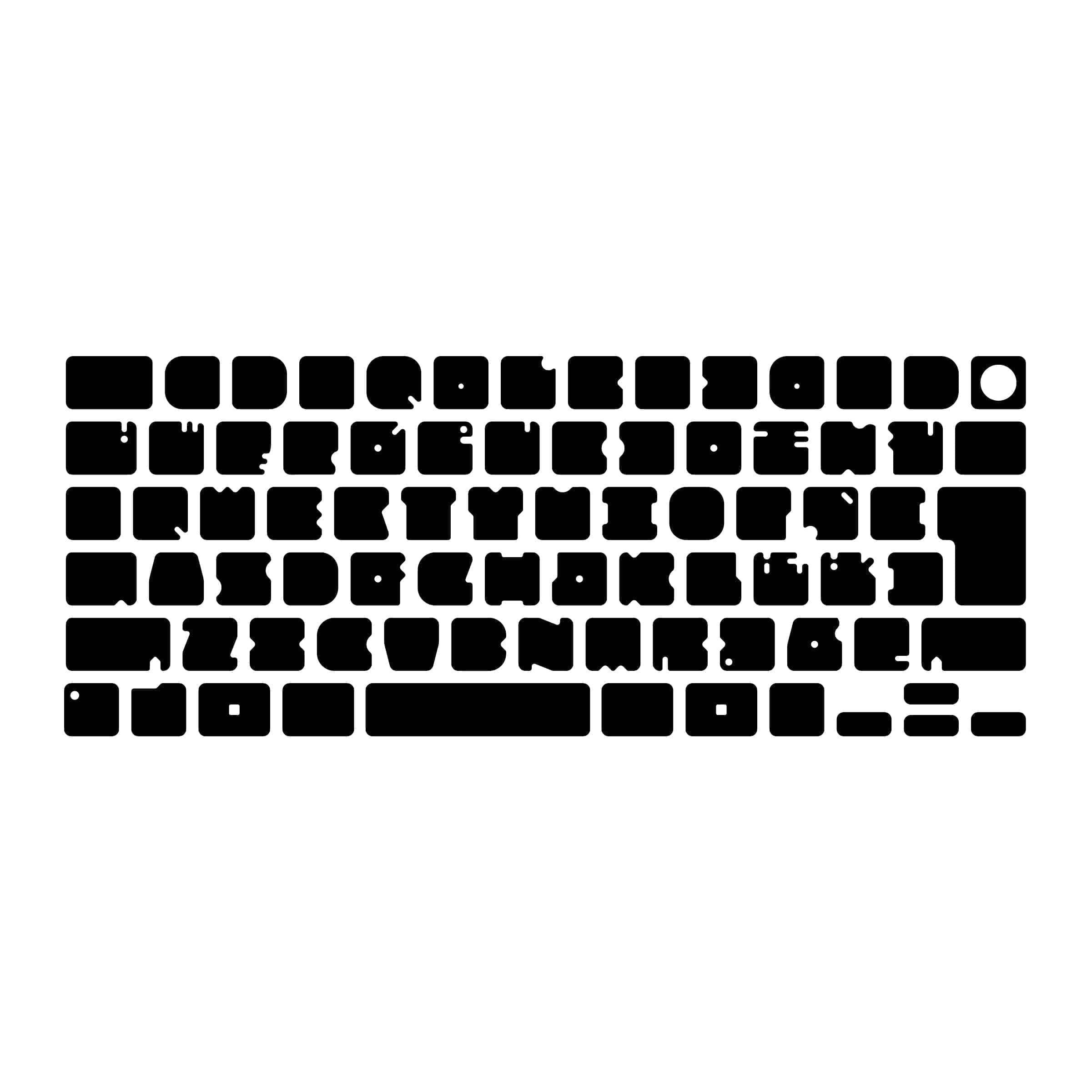 ブラックアウトステッカー