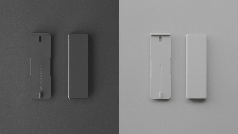 ブラックとグレーのタイプスティックス