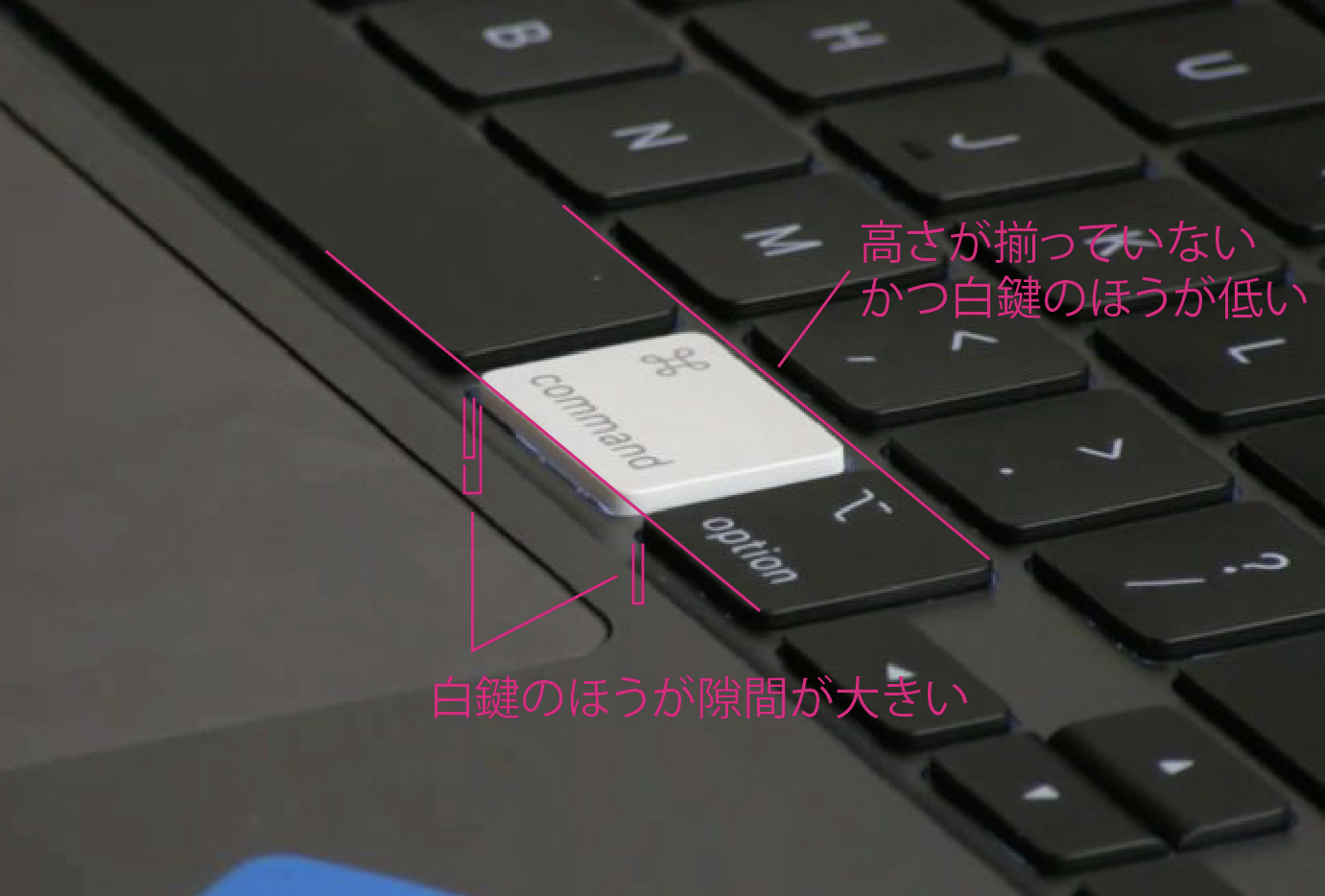 検証】MacBook Pro 16インチのキーボードはキーサイズも全く新しい ...